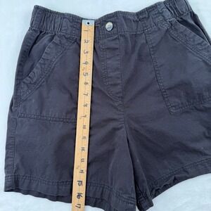 TNTN LTNL Mode Womens Black Cotton Utility Shorts Gorpcore Hiking comfy Size 14